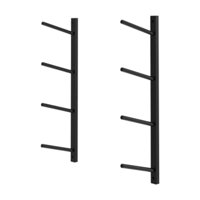 Bothyi - Estante De Almacenamiento Para Esterilla De Yoga, 2 Unidades, Organizador Portátil Para Gimnasio, Para Patineta Con Rodillo De Espuma, Altura De 66 Cm