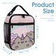 thumbnail image 2 of Pusheen-theme Lunch Box Lunch Bag Insulated Reusable Lunch Tote Bag Cooler Tote Bag For Men Women gifts 20*11*27cm, 2 of 6
