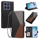 thumbnail image 2 of Cartera para Motorola Moto G86 en PU Tricolor, Funda con Solapa, Negro, 2 of 6