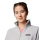 thumbnail image 2 of Chaqueta Columbia Benton Springs de forro polar con cierre completo para mujer, gris, 2 of 8