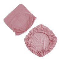 Bothyi - Funda Para Asiento De Silla Protector De Asiento De Silla Extraíble Para Restaurante Cocina Rosa