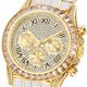 thumbnail image 2 of Reloj de Moda de Cuarzo Lujoso para Hombre con Pedrería Completa - Resistente Al Agua, Cronómetro Preciso, Accesorio Elegante para Ocasiones Formales, 2 of 4
