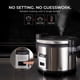 thumbnail image 5 of Arrocera CUCKOO CR-3055 de 30 tazas, industrial, color plata, 5 of 8
