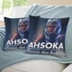 thumbnail image 3 of Ahsoka Tano Fundas de almohada de terciopelo con tema, regalos de funda de almohada, decoración para el hogar, cojín de lanzar, regalo de cumpleaños para fans y parejas.40*40cm., 3 of 6