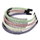 thumbnail image 1 of Unique Bargains 4 piezas de diadema con peine de dientes para mujeres Rosa Púrpura Verde Claro Beige, 1 of 7