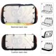 thumbnail image 3 of Fiesta del Gato Negro-theme Car Rear Seat Covers Back Elastic Flexible Car Seat Covers Decorative Fits Most Cars 120x59x76cm, 3 of 6
