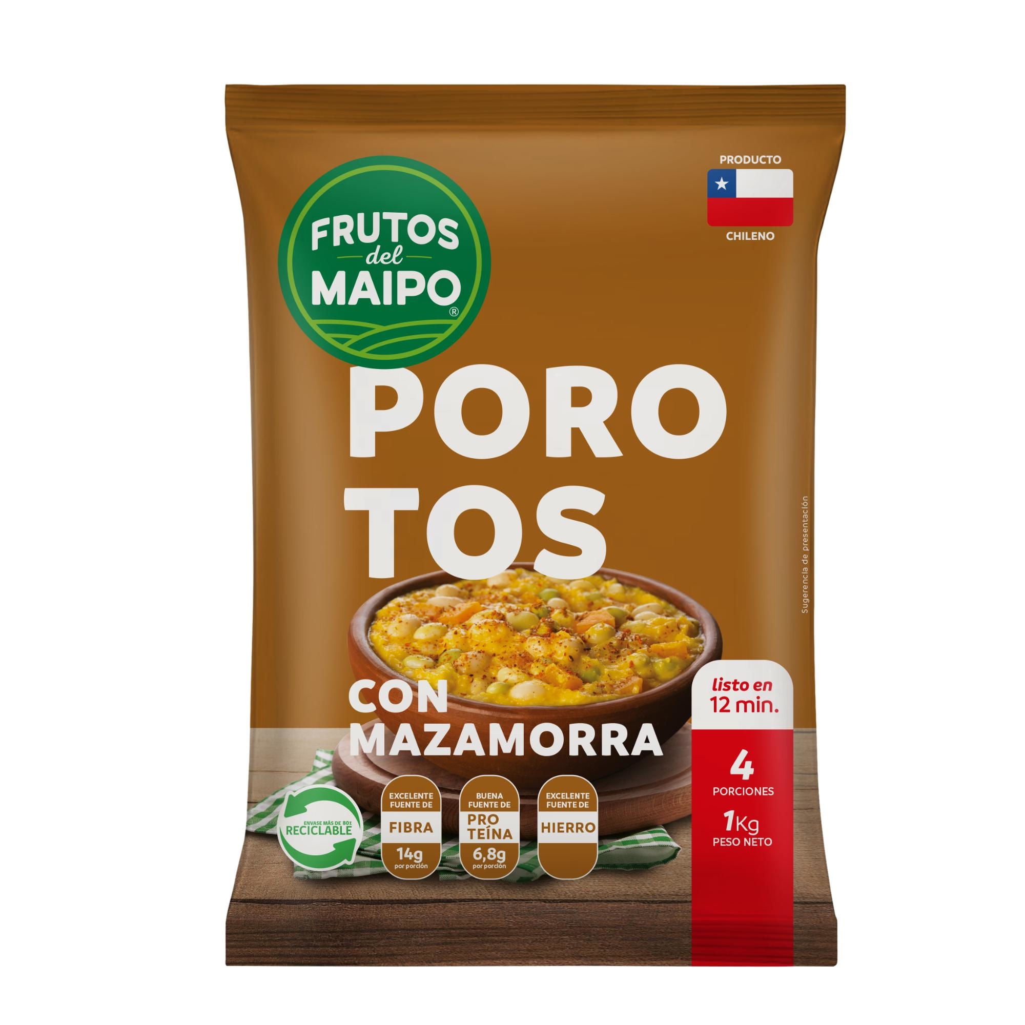 Porotos Con Mazamorra 1 Kg Frutos del Maipo