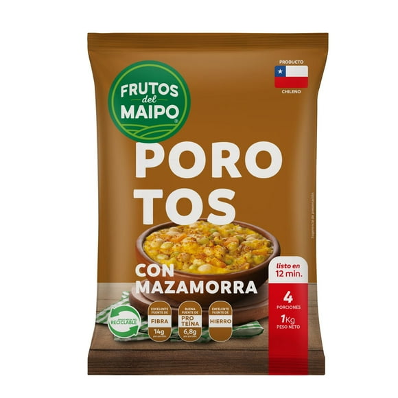 Porotos Con Mazamorra, 1 Kg