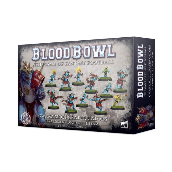 Juego de mesa Blood Bowl Gwaka'moli Crater Gators