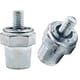 thumbnail image 1 of Postes de carga de terminales laterales de batería de zinc, postes de carga de terminales de batería de borne lateral de cable macho roscado, se adaptan a terminales de cable de batería de 8 mm (+) o, 1 of 7