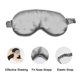 thumbnail image 4 of Máscara para dormir LERSVICVIL, paquete de 4 fundas de seda para mujeres y hombres, 4 of 6