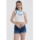 thumbnail image 1 of Polera Mujer Contraste Crudo, 1 of 4