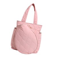 Magideal - Bolsa Para Raquetas De Tenis, Mochila De Pickleball, Multifuncional, Organizador De Bolsillo De Almacenamiento, Mochila Portátil Para Raquetas De Teni Rosa