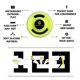 thumbnail image 2 of Set de 6 discos voladores mini impermeables Gravity Disc, 2 of 7