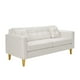 thumbnail image 2 of Sofa New Retro 3c Felpa 01 Crudo, 2 of 6
