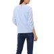 thumbnail image 3 of CURVOSPORT Blusa de Mujer Elegante para Oficina con Frente Fruncido, Manga 3/4, Chiffon, Regreso a Clases, Atuendo para Maestras, Azul Claro L, 3 of 6