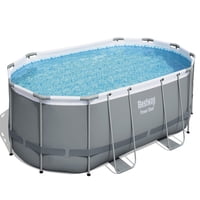 Bestway - Piscina Estructural Power Steel Oval Frame Pool