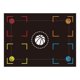 thumbnail image 5 of Estera De Entrenamiento De Baloncesto Mute Estera De Entrenamiento De Pasos De Agilidad Que Absorbe Los Golpes Estilo A 120 Cm X 89 Cm, 5 of 5