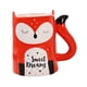 thumbnail image 1 of Taza De Cerámica Para Café, Taza Creativa Divertida Con Forma De Animal En 3D Para Café Expreso, Capuchino, Leche, Zorro, 450ml, 1 of 3
