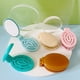 thumbnail image 2 of Mini Cartoon Air Bag Comb With Makeup Mirror Foldable Small Hair Comb With Mirror Massage Smooth Comb Hair Styling Accessories, 2 of 3