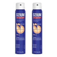 Desinfectante De Aire Y Eliminador De Olores Ozium, 100 Ml, Aroma A Vainilla