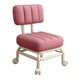 thumbnail image 5 of Taburete Con Ruedas Multiusos Con Asiento Giratorio, Taburete Corto Para Cocina, Garaje, Oficina, Color Rosa, 5 of 5