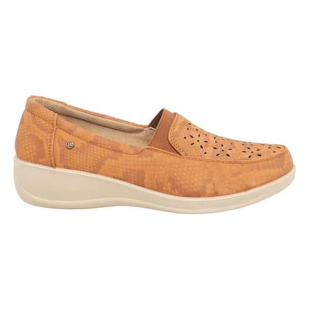Mocasín Casual Confort con Elástico Hebei Caramelo Passer