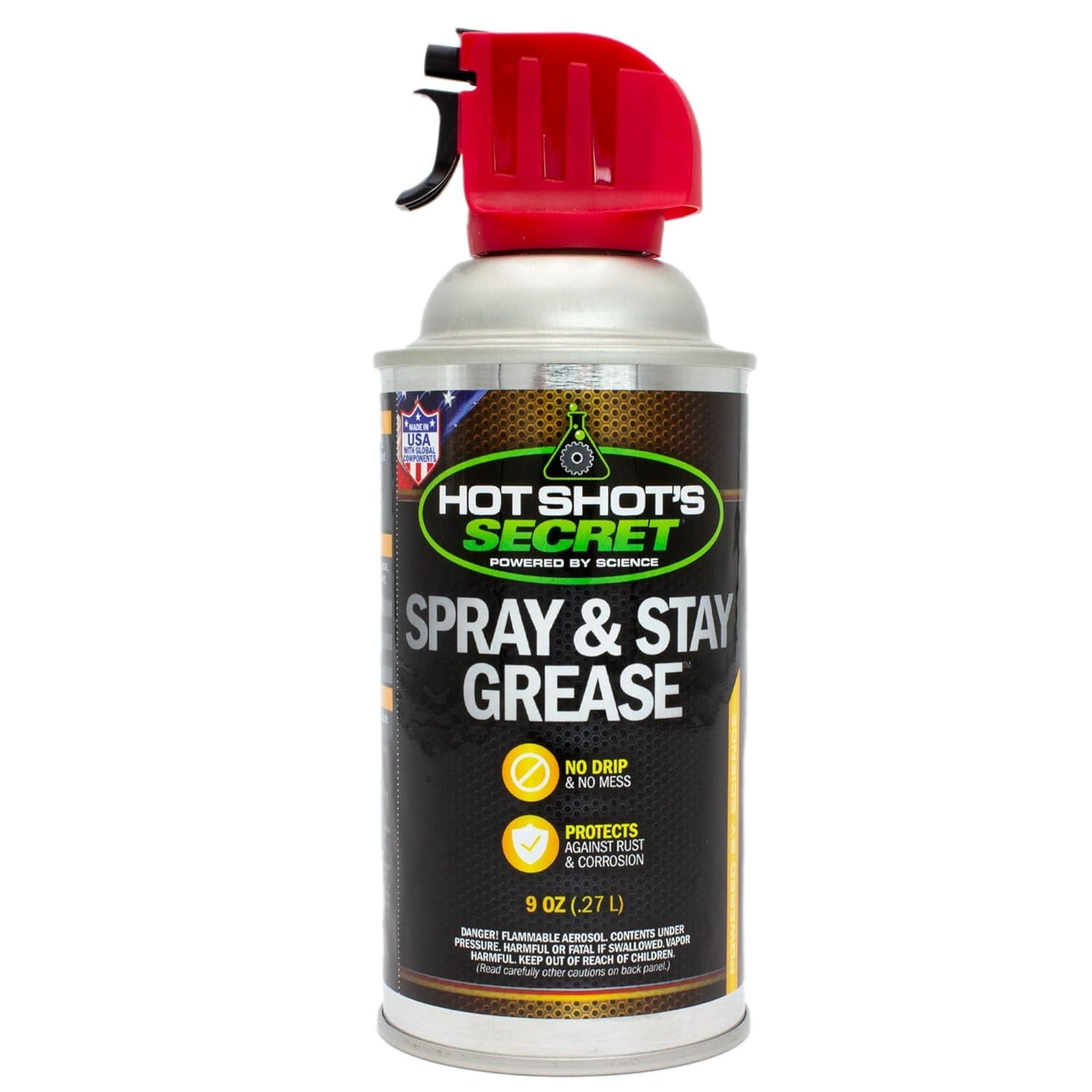 Lubricante Hot Shot's Secret Spray & Stay en aerosol de 266 ml | Lider