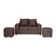 thumbnail image 1 of Living Kahlo 2 Cuerpos + 2 Pouf Tela Cho, 1 of 4