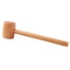 thumbnail image 5 of Martillo de madera para tallar, herramienta de mano, anticaída, superficie lisa, longitud de 29,5 cm, martillo de madera portátil, martillo para carpi, 5 of 5
