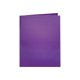 thumbnail image 2 of Carpeta Oxford Metálica de Dos Bolsillos Morada Tamaño Carta Paquete de 25, 2 of 5