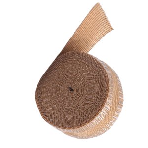 Bothyi - Cinta De Dobladillo De Poliéster Para Planchar, 1 Pulgada X 5,5 Yardas, Para Pantalones, Ropa, Vaqueros, Color Beige