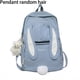 thumbnail image 1 of Travel in Style with our Cute and Spacious Rabbit Ear Nylon Backpack - Perfect for Bunny and Pony Lovers!, 1 of 5