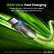 thumbnail image 2 of Cable de Carga GEARit 100W 4 en 1 USB-C Lightning 140 cm, 2 of 8