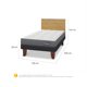 thumbnail image 3 of Cama Europea Anatomic 1.5 Plaza Base Normal, 3 of 9