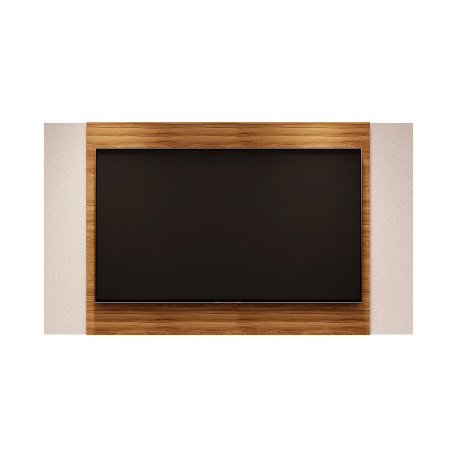 Exit - Panel Tv Hasta 50 Pulgadas Fresno Miel Gris