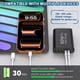 thumbnail image 3 of Cargador USB RUMIXI de 90W con 6 puertos GaN de carga rápida, 3 of 6