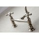 thumbnail image 5 of Grifo de baño de montaje en pared Kingston Brass KS3248AX, níquel cepillado, 5 of 8