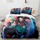 thumbnail image 1 of Demon Slayer Kamado Tanjirou Bedding Set Duvet Cover Bed Set Quilt Cover Pillowcase Comforter Size Boys Adult A Bed Sheets, 1 of 5