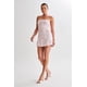 thumbnail image 3 of Vestido Rosado/Pink Corto/Mini Flores XS, 3 of 3