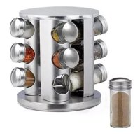 Citotools - Especiero Giratorio Organizador Para Especias Condimenteros Color Plateado