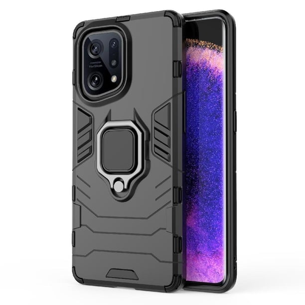 FOXDOCK Funda Antigolpes para OPPO FIND X5 PRO 5G – Protección Total con Soporte y Diseño Robusto