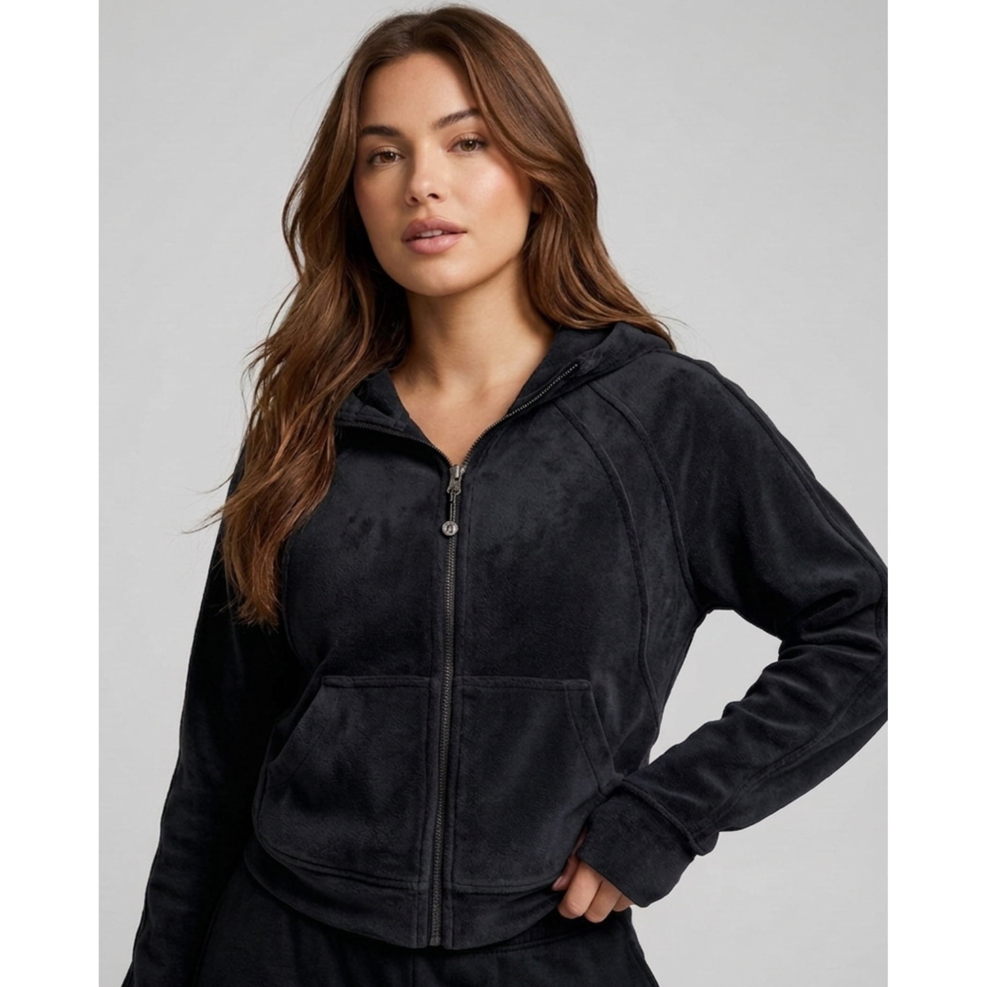 Flix Spa - Chaqueta Outdoor Mujer Oversize Gorro Estilo Moderno - Lq1002