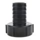thumbnail image 1 of adaptador de tanque de agua ibc conector de tanque de agua de rosca gruesa montaje negro 38mm, 1 of 5