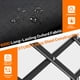 thumbnail image 5 of Carro plegable COZEER de alta resistencia, capacidad de 163 kg, 5 of 8