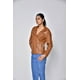 thumbnail image 4 of Chaqueta Cuero Sharo Classic Leather Marrón Chocolate, 4 of 8