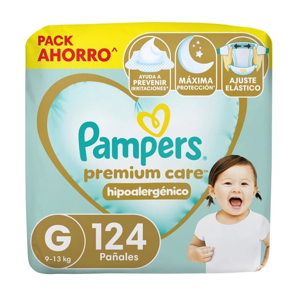 Pañales Pampers Premium Care G