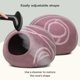 thumbnail image 5 of Cueva para Gato MEOWFIA de Lana Merino Mediana – Oro Rosado, 5 of 7
