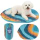 thumbnail image 1 of Cama para perros rubyloo 76x56 cm plegable color verde azulado con bolsa de transporte, 1 of 7