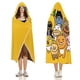 thumbnail image 3 of Amigos Kakao Manta Capa Con Capucha Anti bolitas Manta De Lana Ártica Suave Manta Portátil De Felpa Ligera Y Lujosa Poncho Para Siesta En Casa Y Oficina 100*130cm, 3 of 6